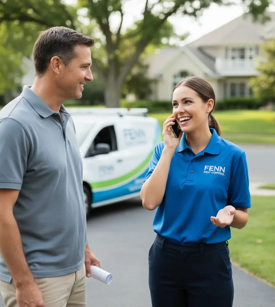 Fenn Pest Control customer support in Brillion